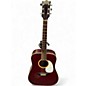 Used Trump Ts21 Red Acoustic Guitar thumbnail