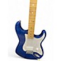 Used Fender Deluxe Stratocaster Blue Solid Body Electric Guitar