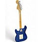 Used Fender Deluxe Stratocaster Blue Solid Body Electric Guitar
