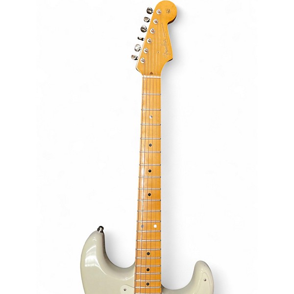 Used Fender Artist Series Eric Johnson Stratocaster white Solid Body Electric Guitar
