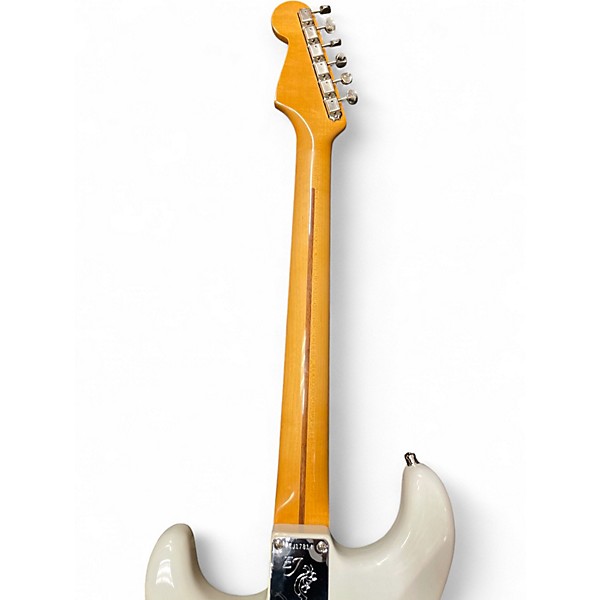 Used Fender Artist Series Eric Johnson Stratocaster white Solid Body Electric Guitar