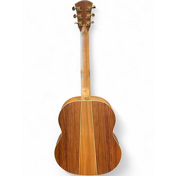 Used Cole Clark LL2E-BLBL-HUM Natural Acoustic Electric Guitar