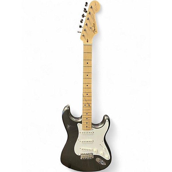 Used Fender Eric Clapton Signature Stratocaster Pewter Solid Body Electric Guitar