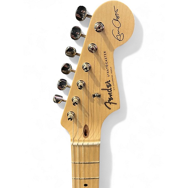 Used Fender Eric Clapton Signature Stratocaster Pewter Solid Body Electric Guitar