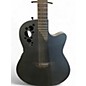 Used Ovation 2078TX Elite T Black Acoustic Electric Guitar
