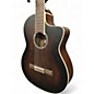 Used Cordoba C4-CE brown burst Classical Acoustic Electric Guitar