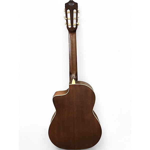 Used Cordoba C4-CE brown burst Classical Acoustic Electric Guitar