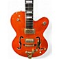 Used 2010s Gretsch Guitars G6120 Chet Atkins Signature Orange Hollow Body Electric Guitar