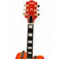 Used 2010s Gretsch Guitars G6120 Chet Atkins Signature Orange Hollow Body Electric Guitar
