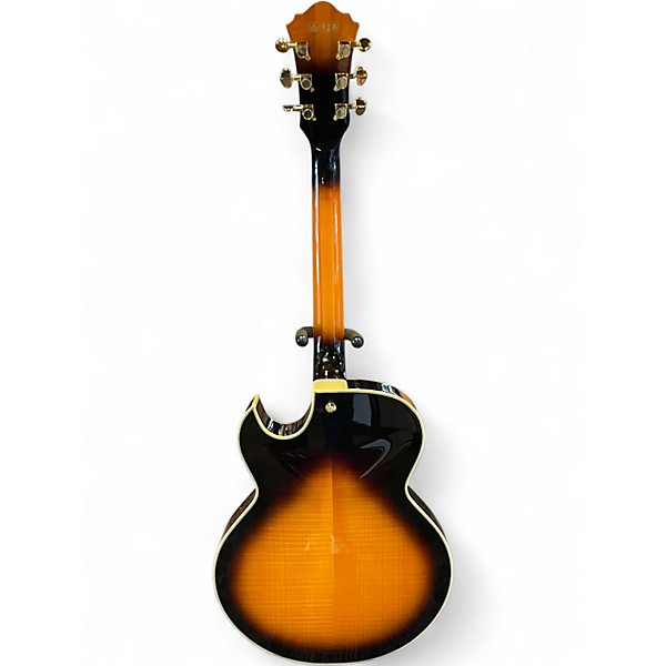 Used 2025 Ibanez LGB300 George Benson Signature 2 Tone Sunburst Hollow Body Electric Guitar