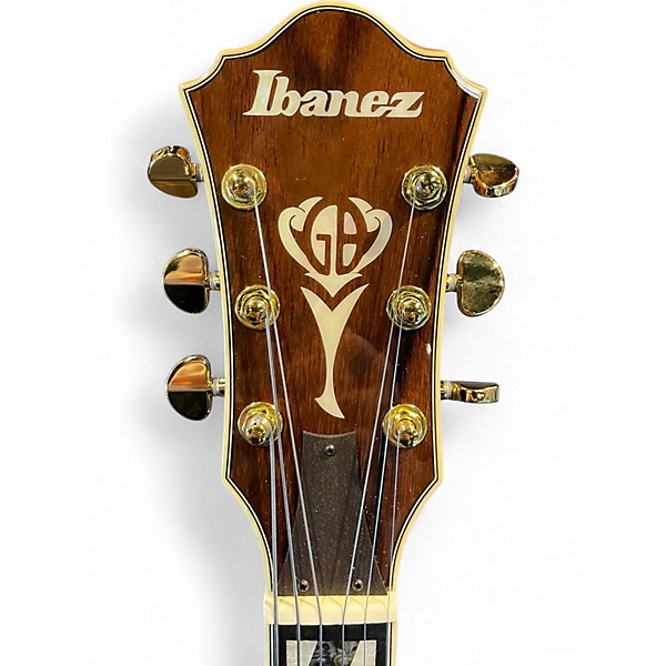 Used 2025 Ibanez LGB300 George Benson Signature 2 Tone Sunburst Hollow Body Electric Guitar