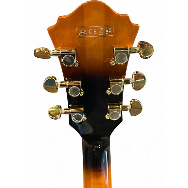 Used 2025 Ibanez LGB300 George Benson Signature 2 Tone Sunburst Hollow Body Electric Guitar