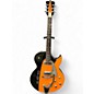 Used 2019 Eastwood ROCKER BOX II BLACK AND ORANGE Hollow Body Electric Guitar thumbnail
