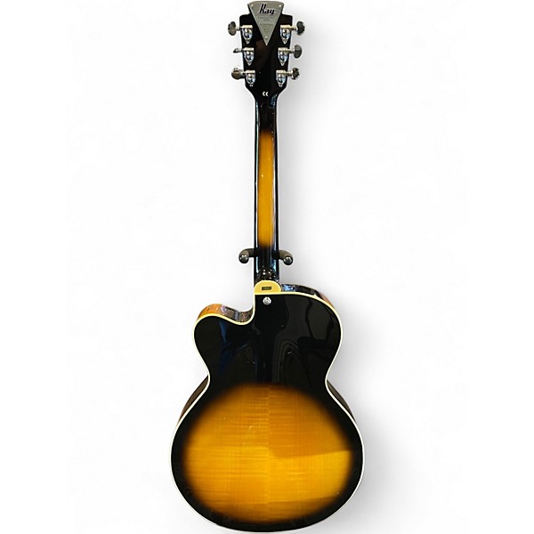 Used 2011 Kay BARNEY KESSEL ARTIST 2 Tone Sunburst Hollow Body Electric Guitar