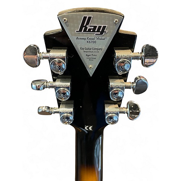 Used 2011 Kay BARNEY KESSEL ARTIST 2 Tone Sunburst Hollow Body Electric Guitar