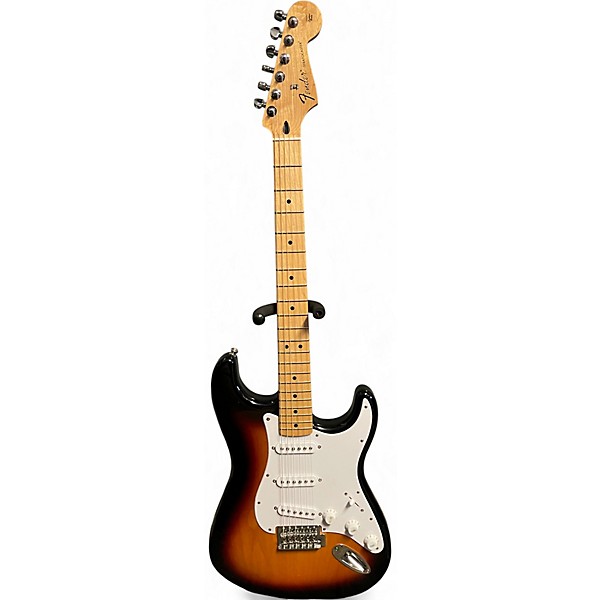 Used Fender Standard Stratocaster 3 Color Sunburst Solid Body Electric Guitar