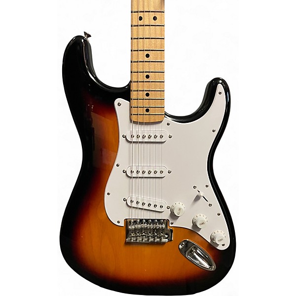 Used Fender Standard Stratocaster 3 Color Sunburst Solid Body Electric Guitar