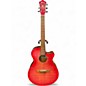 Used Ibanez AEG70 Pink Burst Acoustic Electric Guitar thumbnail