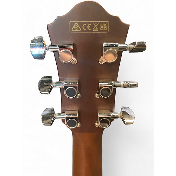 Used Ibanez AEG70 Pink Burst Acoustic Electric Guitar