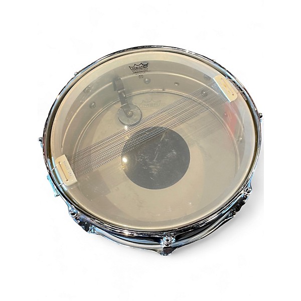 Vintage 1970s Ludwig 14X5 Acrolite Snare Brushed aluminium Drum
