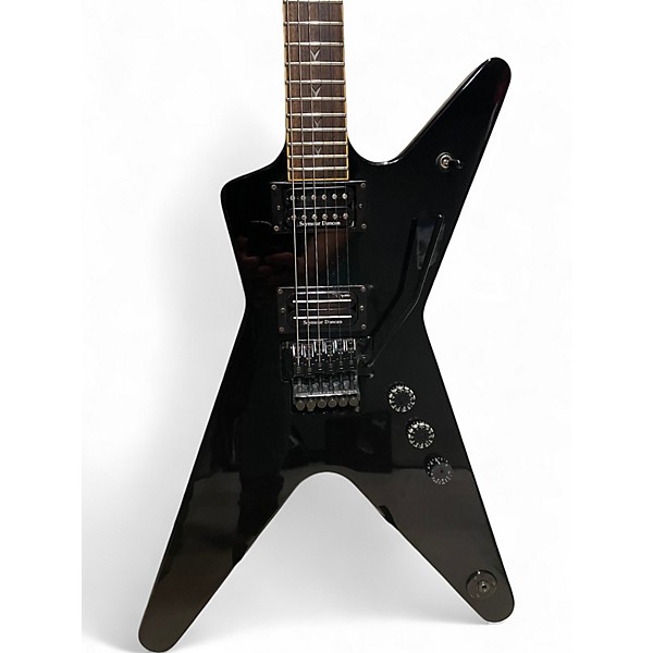 Used 2007 Dean Dime Shadow ML Black Solid Body Electric Guitar