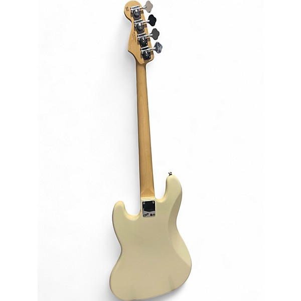 Used Fender American Special Jazz Bass Olympic White Electric Bass Guitar