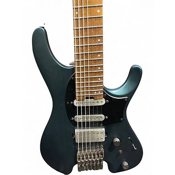 Used Ibanez Q547 Blue Chameleon Solid Body Electric Guitar