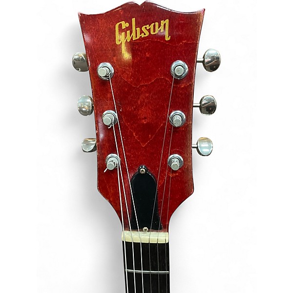 Vintage 1970s Gibson SG-200 Cherry Solid Body Electric Guitar