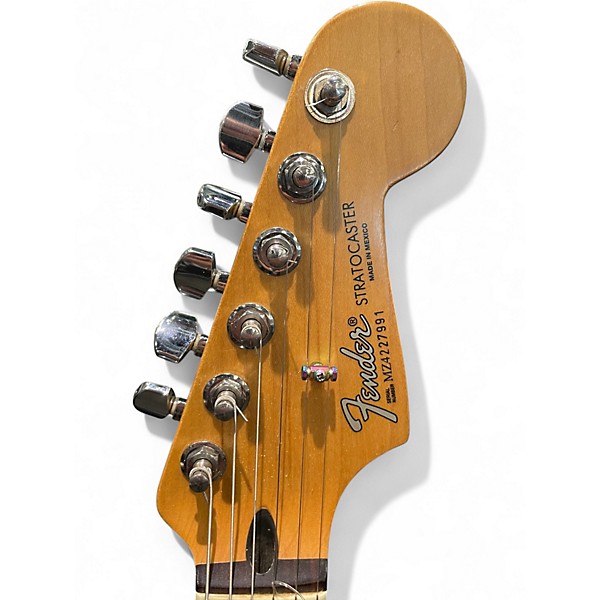 Used Fender Standard Stratocaster Purple Solid Body Electric Guitar