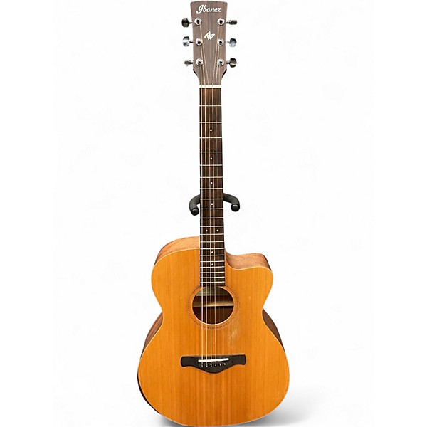 Used Ibanez AC150CE Natural Acoustic Electric Guitar
