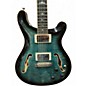 Used PRS SE Hollowbody II Piezo PEACOCK BLUE Hollow Body Electric Guitar