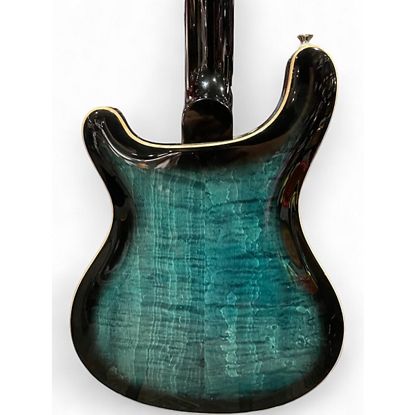 Used PRS SE Hollowbody II Piezo PEACOCK BLUE Hollow Body Electric Guitar