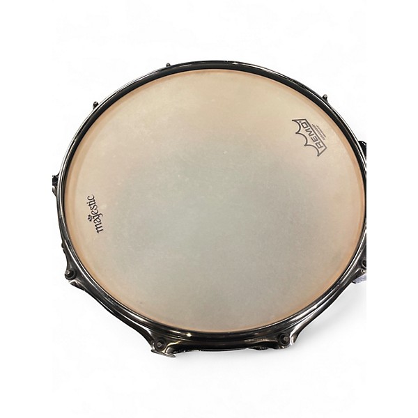 Used Majestic 6.5X14 Concert Snare Black Drum