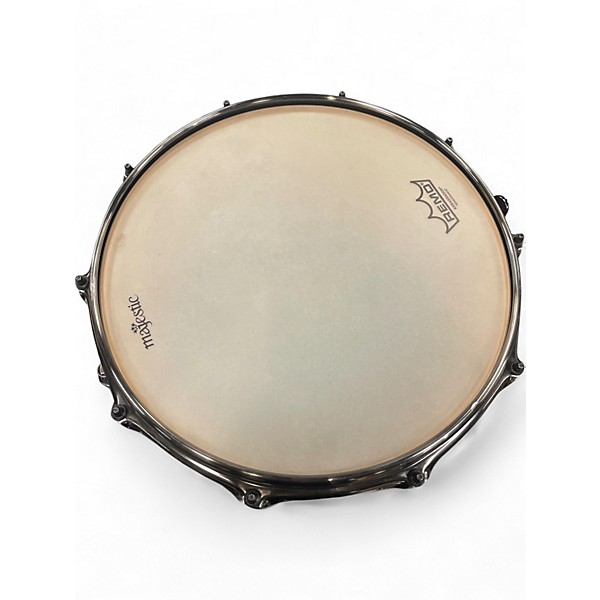 Used Majestic 6.5X14 Concert Snare Black Drum