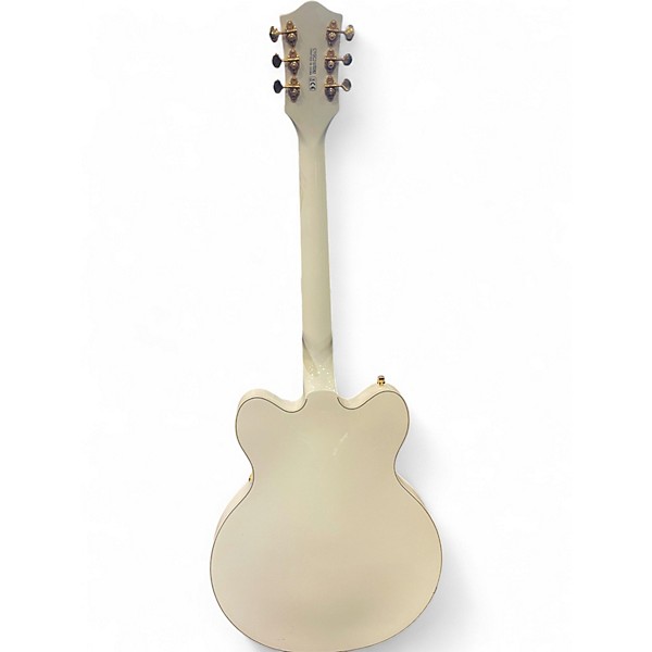 Used Gretsch Guitars G5422TG Alpine White Hollow Body Electric Guitar