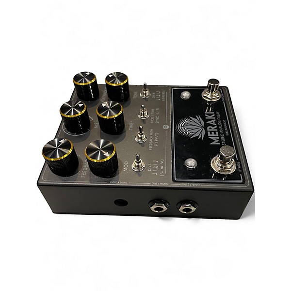 Used Meraki stereo analog delay Effect Pedal