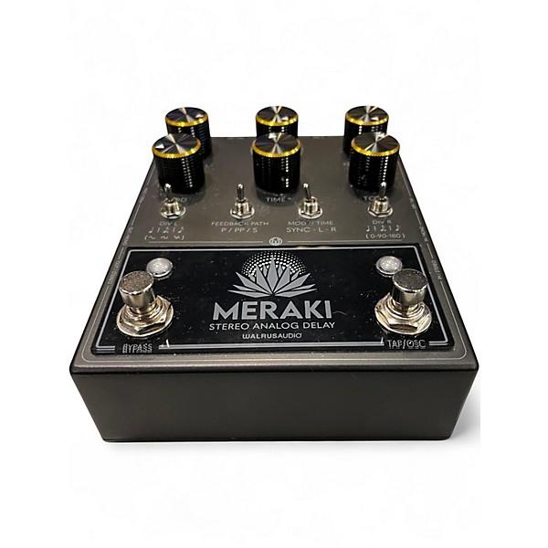 Used Meraki stereo analog delay Effect Pedal
