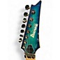 Used Ibanez RG752AHM Prestige 7 String Nebula Green Burst Solid Body Electric Guitar