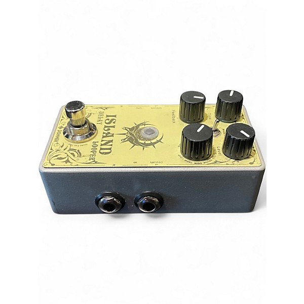 Used Donner ISLAND DELAY & LOOPER Effect Pedal