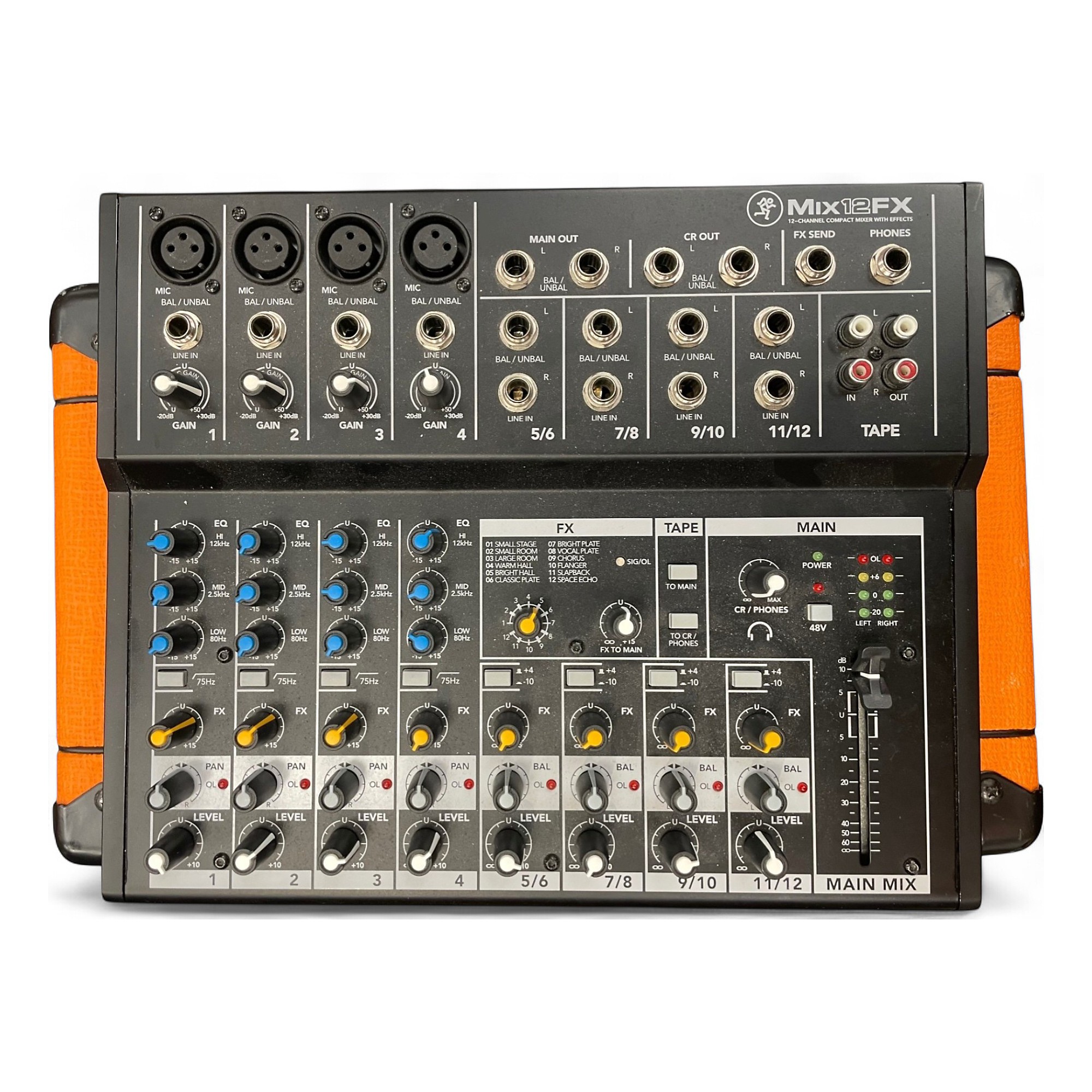Used Mackie Mix12Fx Powered Mixer | Guitar Center