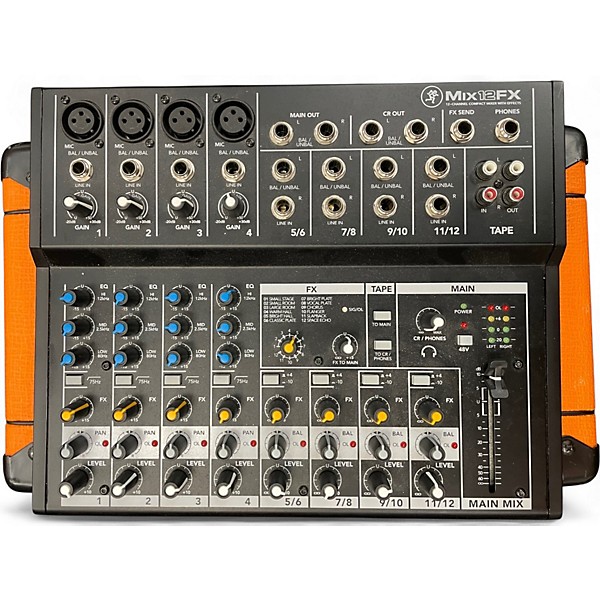 Used Mackie Mix12Fx Powered Mixer