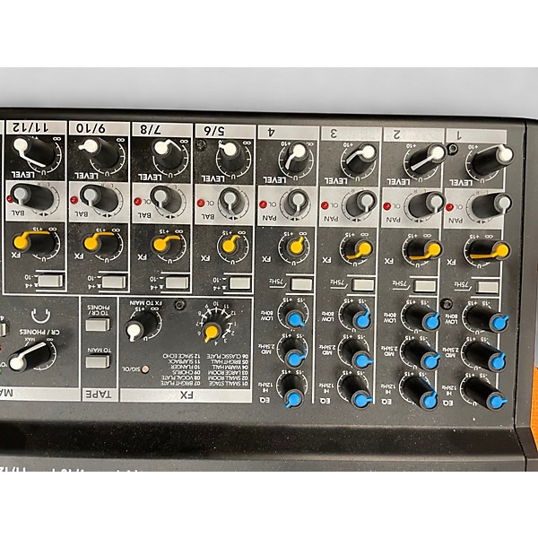 Used Mackie Mix12Fx Powered Mixer