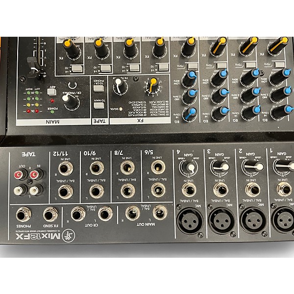 Used Mackie Mix12Fx Powered Mixer