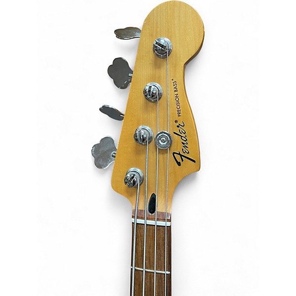 Used Fender Standard Precision Bass 2 Color Sunburst Electric Bass Guitar