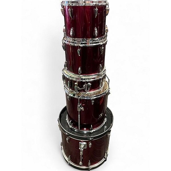 Used TAMA 5 Piece Imperialstar Wine Red Drum Kit