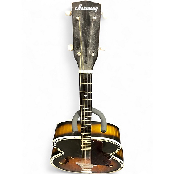 Used Harmony H1215T 2 Color Sunburst Acoustic Guitar