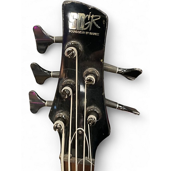 Used Ibanez SR885LE 5 String Black Electric Bass Guitar