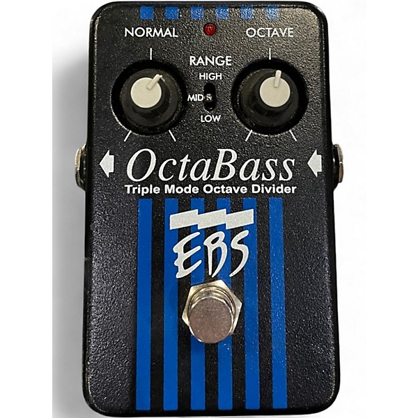 Used EBS OCTABASS Bass Effect Pedal
