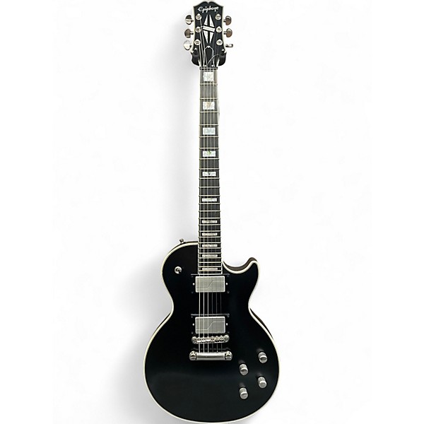 Used Epiphone Les Paul Custom GX Prophecy Satin Black Solid Body Electric Guitar