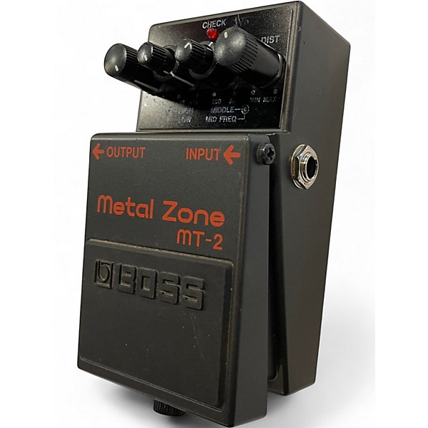 Used BOSS MT2 Metal Zone Distortion Effect Pedal